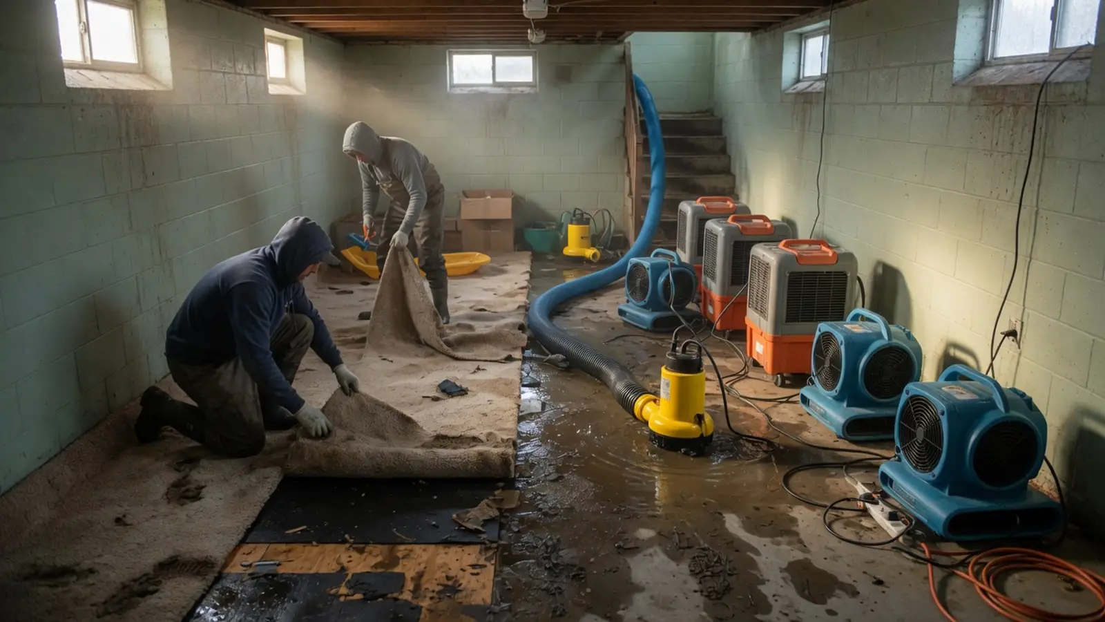 Pasadena Flood Cleanup